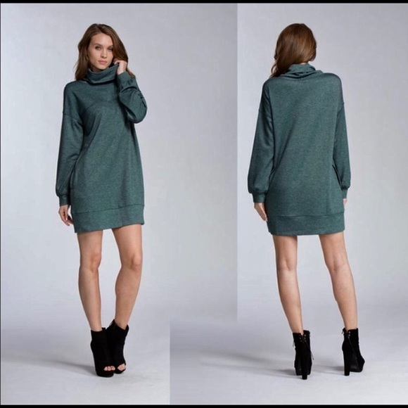 Long sleeve Cocktail Mini Dress - Picture 2 of 2